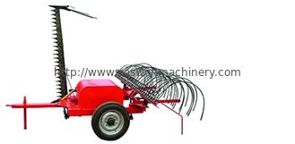 ตัด W1.4m เครื่องจักรกลการเกษตรขนาดเล็ก Raking W1.4m เครื่องตัดหญ้าเกษตร