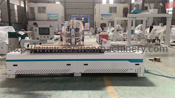 เครื่องตัดรูล็อคและหมุนหมุน CNC สําหรับอุตสาหกรรมประตู